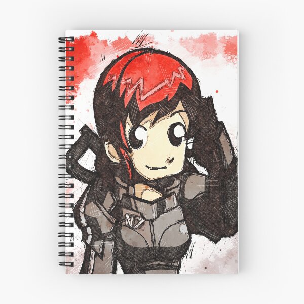 Artikelvorschau, Femshep - Paragon - Chibi - Aquarell Skizze entworfen und verkauft von Visionyst.