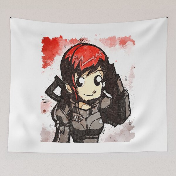 Item preview, Femshep - Paragon - Chibi - Watercolor Sketch designed and sold by Visionyst.