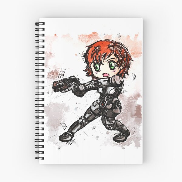Item preview, Femshep - Hero - Chibi - Watercolor Sketch designed and sold by Visionyst.