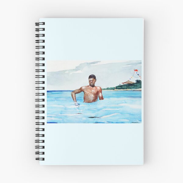 Item preview, Swimming Watercolor by Winslow Homer designed and sold by veo2.