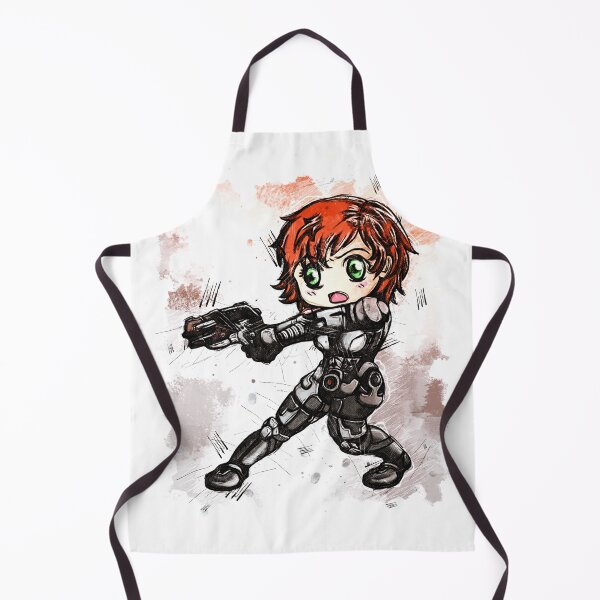 Item preview, Femshep - Hero - Chibi - Watercolor Sketch designed and sold by Visionyst.