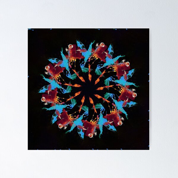 Item preview, STP Screen Transfer Process - 683 - WDVMM - 1042 - Kring Fleish Mandala 1 04 designed and sold by WetdryvacRB01.