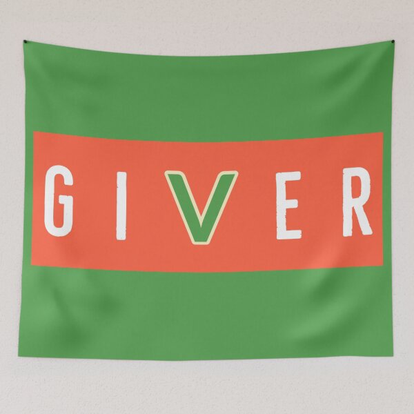 Item preview, Giver | Green and orange Collection | Studio M & Co designed and sold by Studio M & Co..