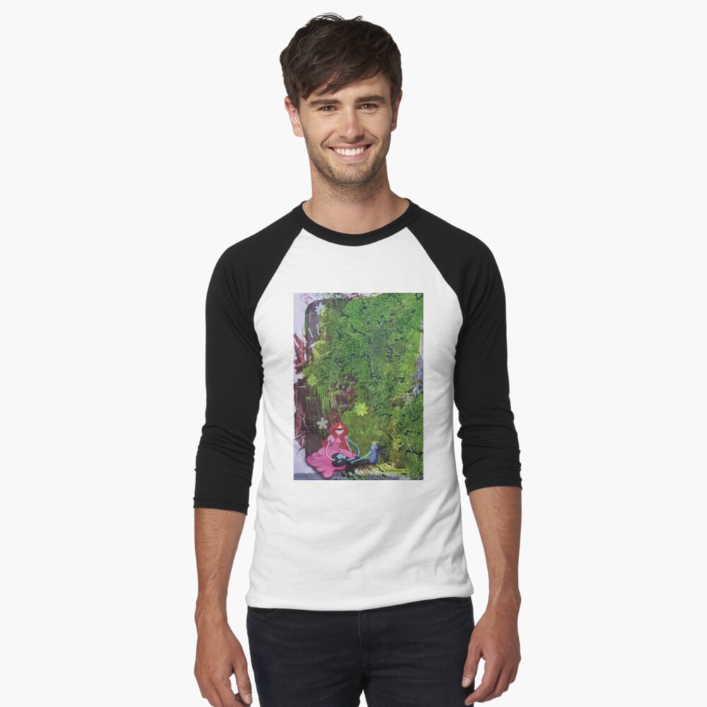 Item preview, Baseball ¾ Sleeve T-Shirt designed and sold by VirafuentesArt.