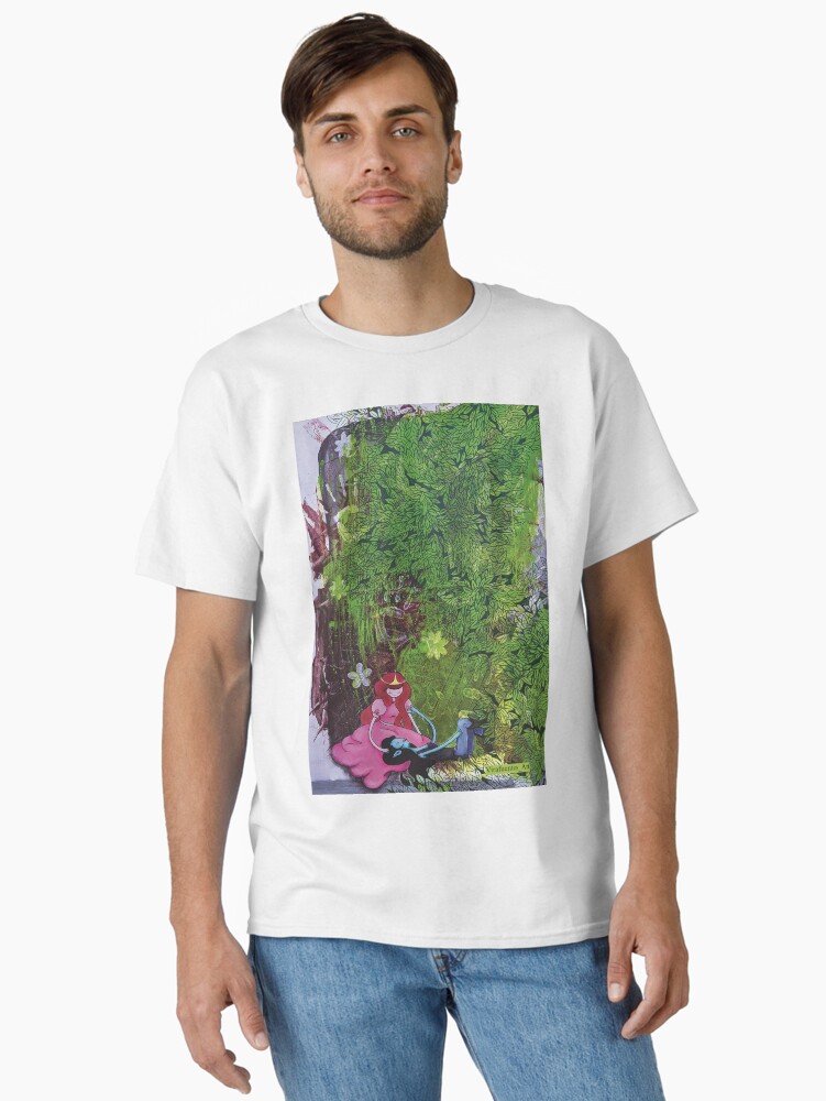Thumbnail 1 of 7, Classic T-Shirt, Pause in the Chaos designed and sold by VirafuentesArt.