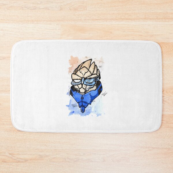 Item preview, Garrus Vakarian - Calibrating - Chibi - Watercolor Sketch designed and sold by Visionyst.