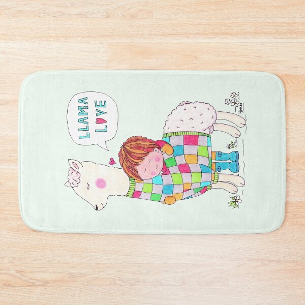 Item preview, Llama Love designed and sold by LouiseFranksArt.
