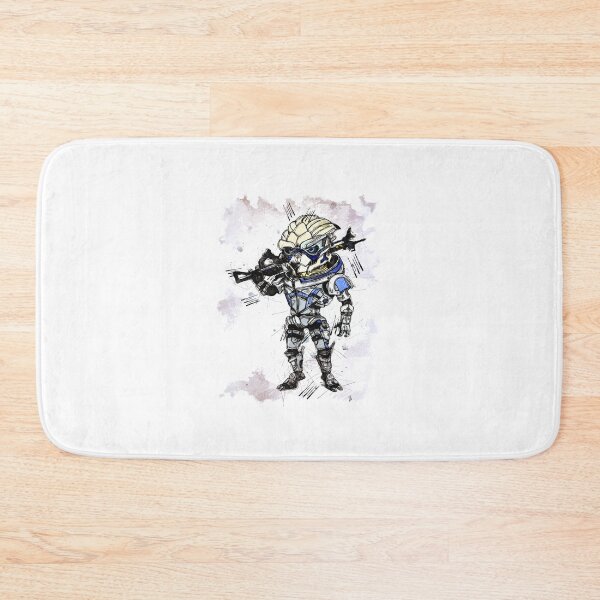 Item preview, Garrus Vakarian - Hunter - Chibi - Watercolor Sketch designed and sold by Visionyst.
