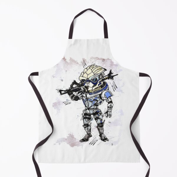 Item preview, Garrus Vakarian - Hunter - Chibi - Watercolor Sketch designed and sold by Visionyst.