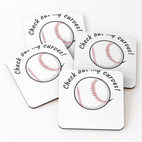 Item preview, Check out my Curves Baseball & Softball Humor designed and sold by dallastxart.
