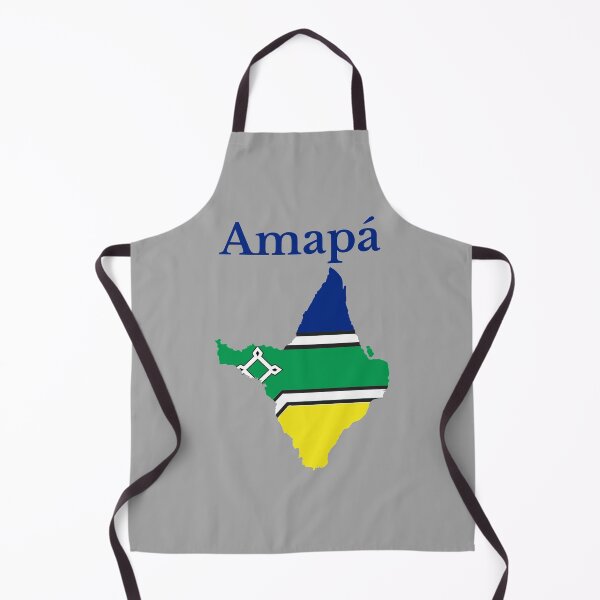 Item preview, Amapa State Map Flag, Brazil designed and sold by marosharaf.