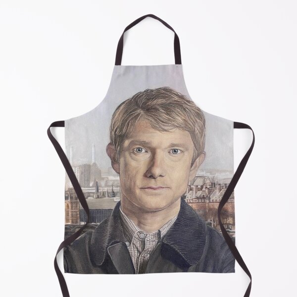 Item preview, John Watson with London Background designed and sold by Kaylahardyart.