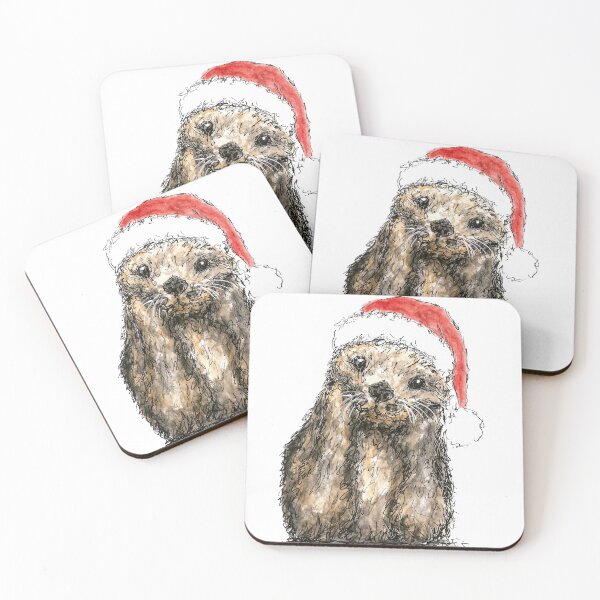 Item preview, Otterly Festive designed and sold by clgcreativearts.