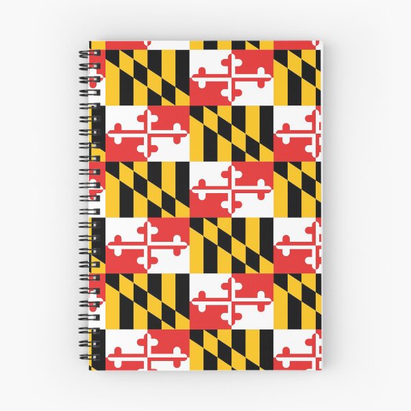 Item preview, Maryland State Flag Banner Baltimore Hon Repeating Pattern designed and sold by Draculaura2009.