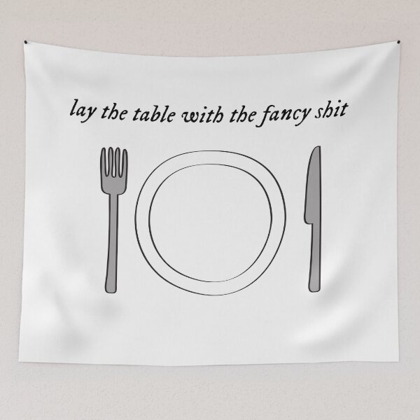 Item preview, lay the table with the fancy shit tolerate it - Taylor Swift Evermore designed and sold by bombalurina.