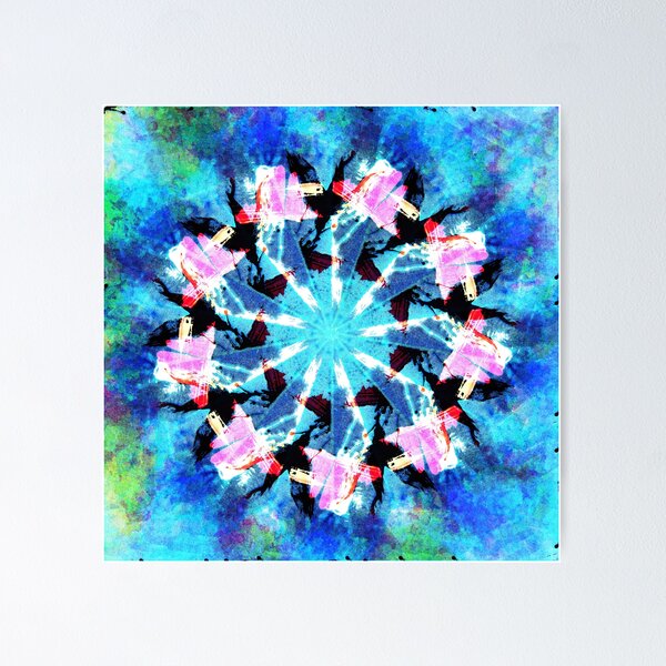 Item preview, STP Screen Transfer Process - 683 - WDVMM - 1042 - Kring Fleish Mandala 1 05 designed and sold by WetdryvacRB01.