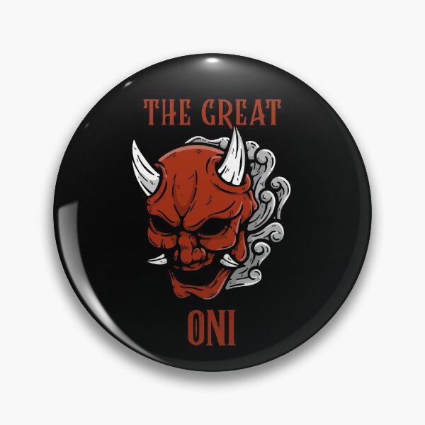 Item preview, Red Oni - Japanese Icons designed and sold by ManiaTeec.