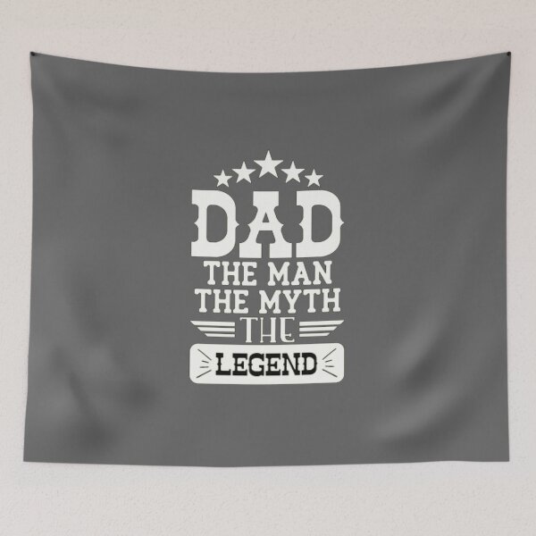 Item preview, DAD THE MAN THE MYTH THE LEGEND designed and sold by zurckoov.