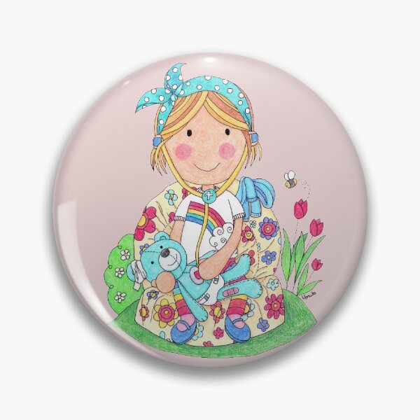 Item preview, Teddy Bear Nurse designed and sold by LouiseFranksArt.