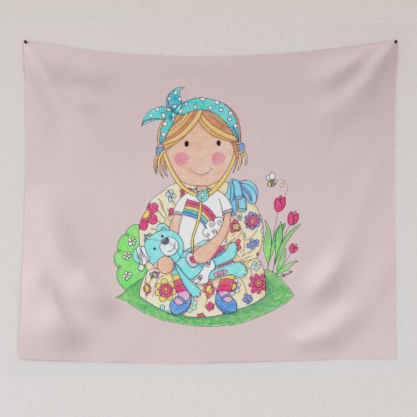 Item preview, Teddy Bear Nurse designed and sold by LouiseFranksArt.