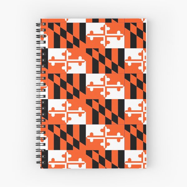 Item preview, Maryland State Flag Banner Baltimore Hon Repeating Pattern Baseball Orange designed and sold by Draculaura2009.