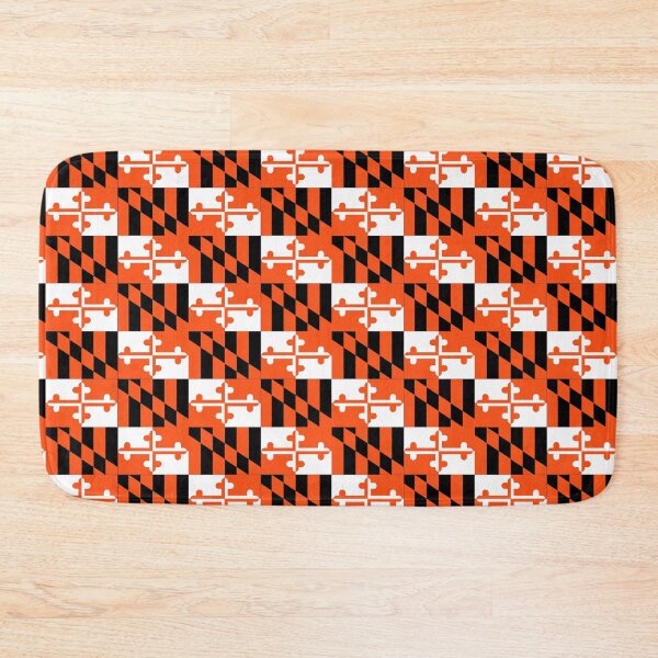 Item preview, Maryland State Flag Banner Baltimore Hon Repeating Pattern Baseball Orange designed and sold by Draculaura2009.