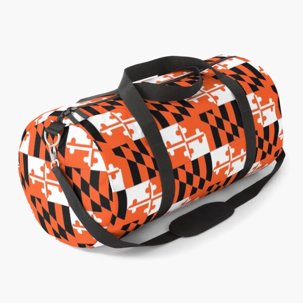 Item preview, Maryland State Flag Banner Baltimore Hon Repeating Pattern Baseball Orange designed and sold by Draculaura2009.