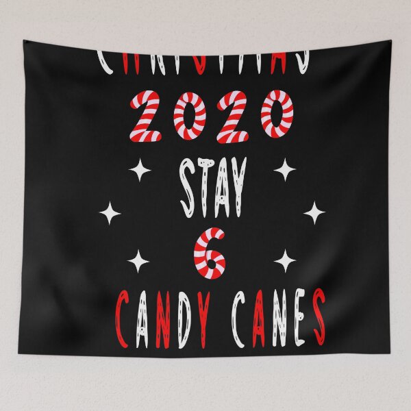 Item preview, Christmas 2020 Stay 6 candy canes Away T-shirt designed and sold by Zaki-Aggab.