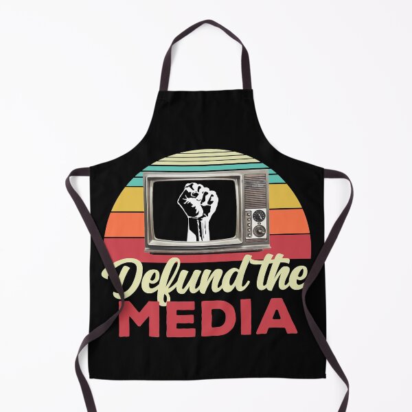 Aperçu de l'œuvre Vintage Defund the media créée et vendue par majuga.