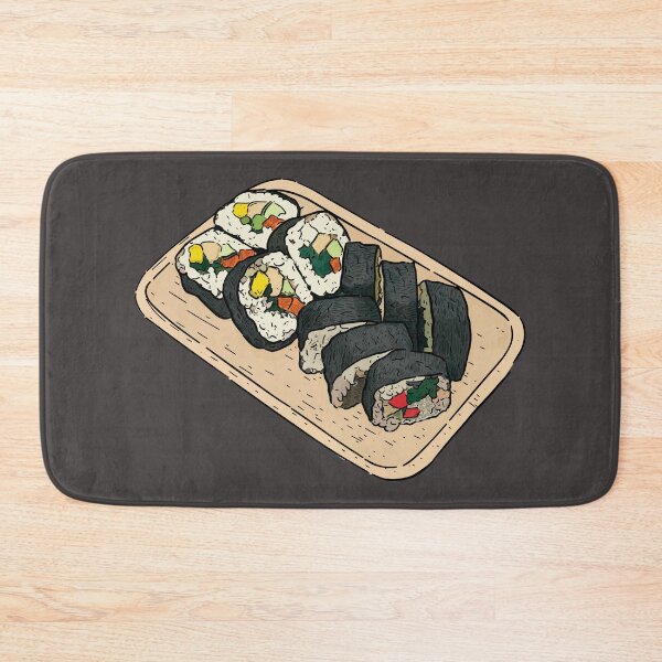 Item preview, Korean Kimbap - Seaweed Rice Rolls designed and sold by Alicia Chee.