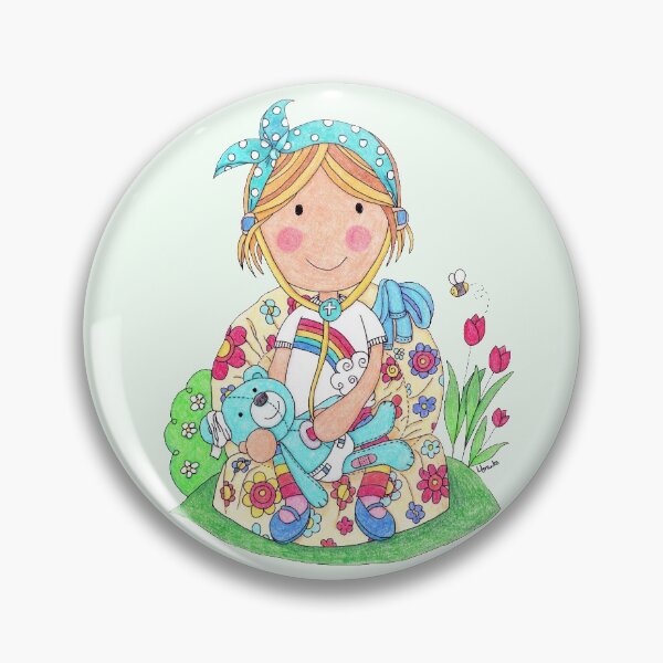 Item preview, Teddy Bear Nurse designed and sold by LouiseFranksArt.