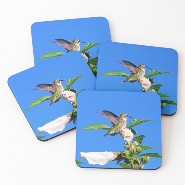 Item preview, Hummingbird And Rose of Sharon designed and sold by Deb Oppermann.