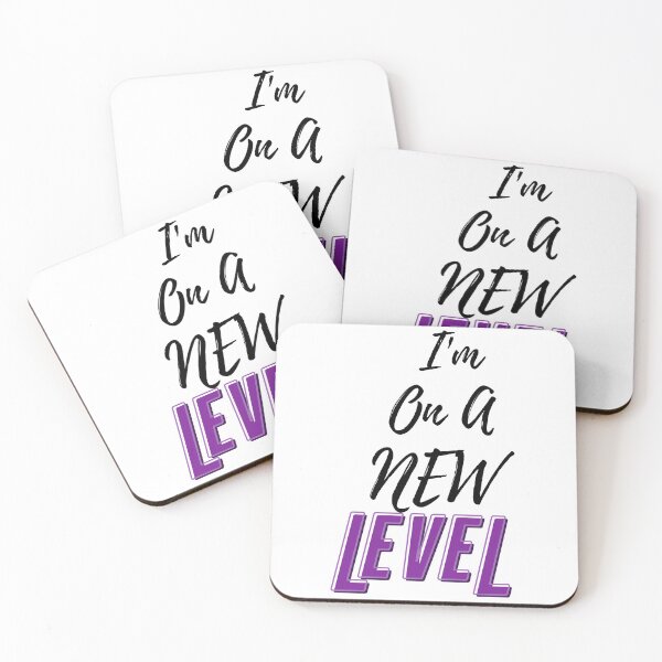 Item preview, Im on a new level purple designed and sold by ThreadsByCampion.