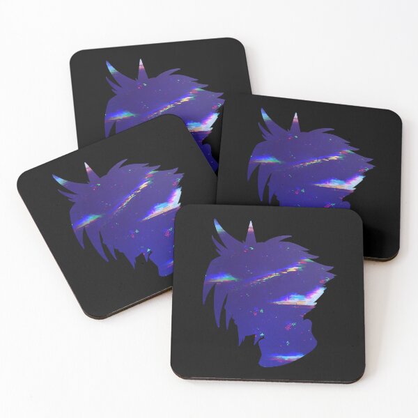 Item preview, Cloud Strife night sky glitch Silhouette designed and sold by blurryspirits.