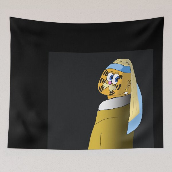 Item preview, The Garf with the Pearl Earring  designed and sold by Djbuckley360.