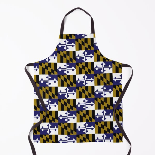 Item preview, Maryland State Flag Banner Baltimore Hon Repeating Pattern Football Purple Gold designed and sold by Draculaura2009.