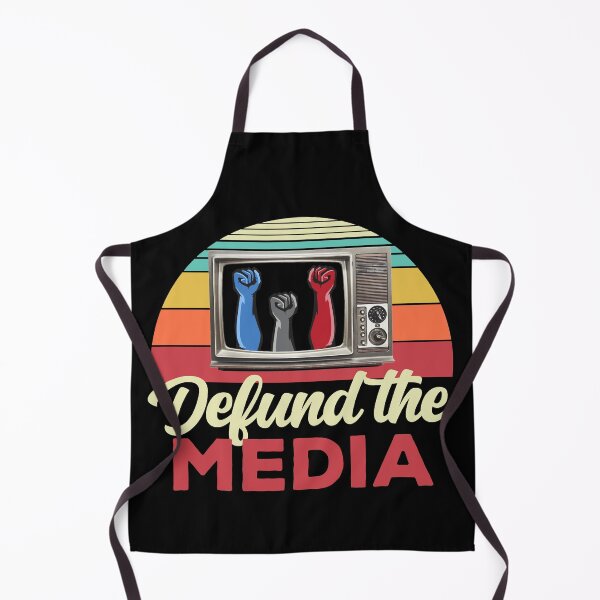 Aperçu de l'œuvre Vintage Defund the media créée et vendue par majuga.