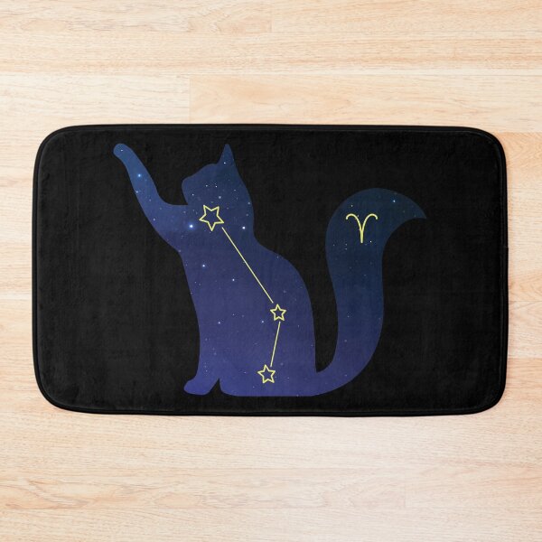 Item preview, Cat Aries Zodiac Constellation, Sign, Astrology, Stars and Ascendant sign designed and sold by ArtsyloShop.
