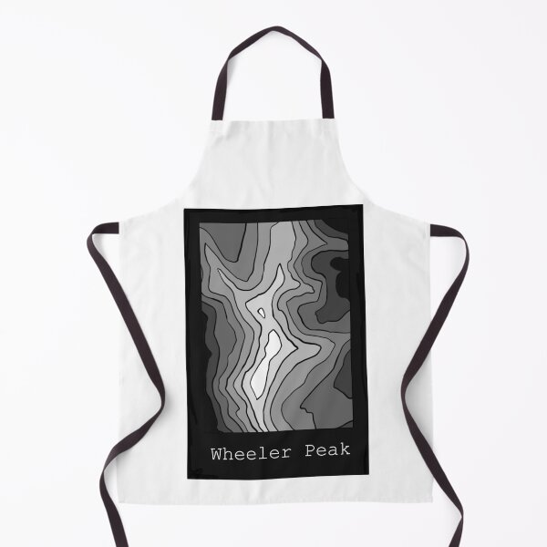 Item preview, Wheeler Peak Mountain Topographical Map designed and sold by Juniper-Blake.