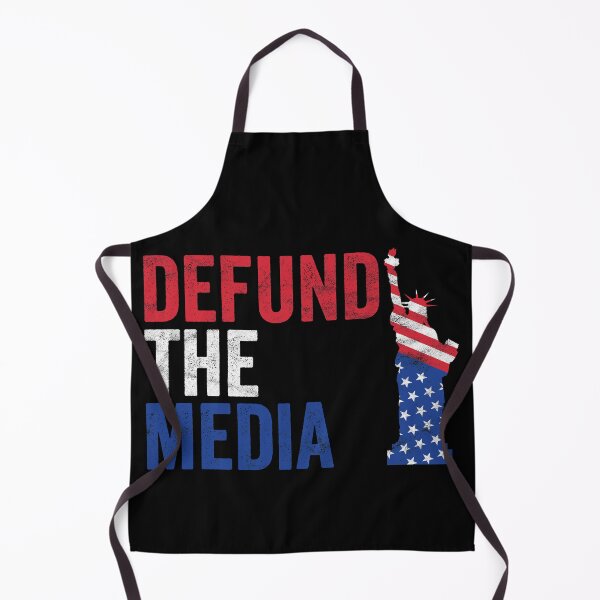 Aperçu de l'œuvre Patriotic Defund the media créée et vendue par majuga.