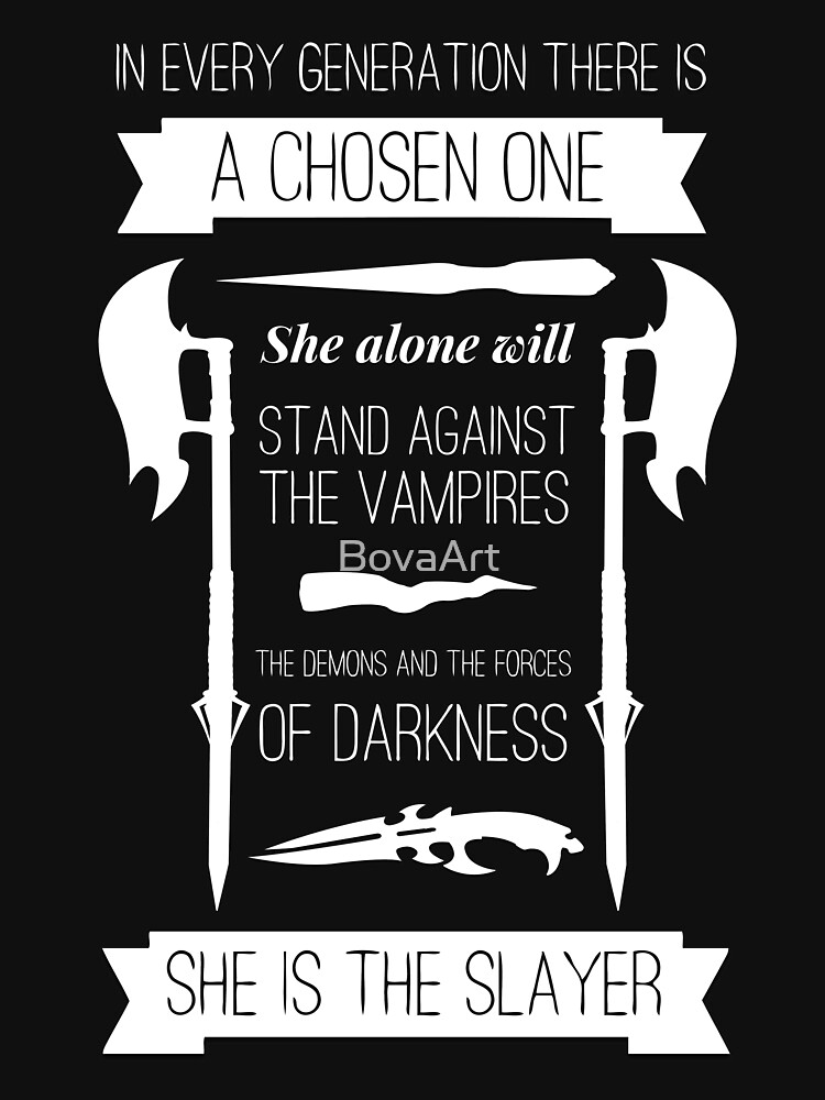Buffy the Vampire Slayer - Chosen One by BovaArt