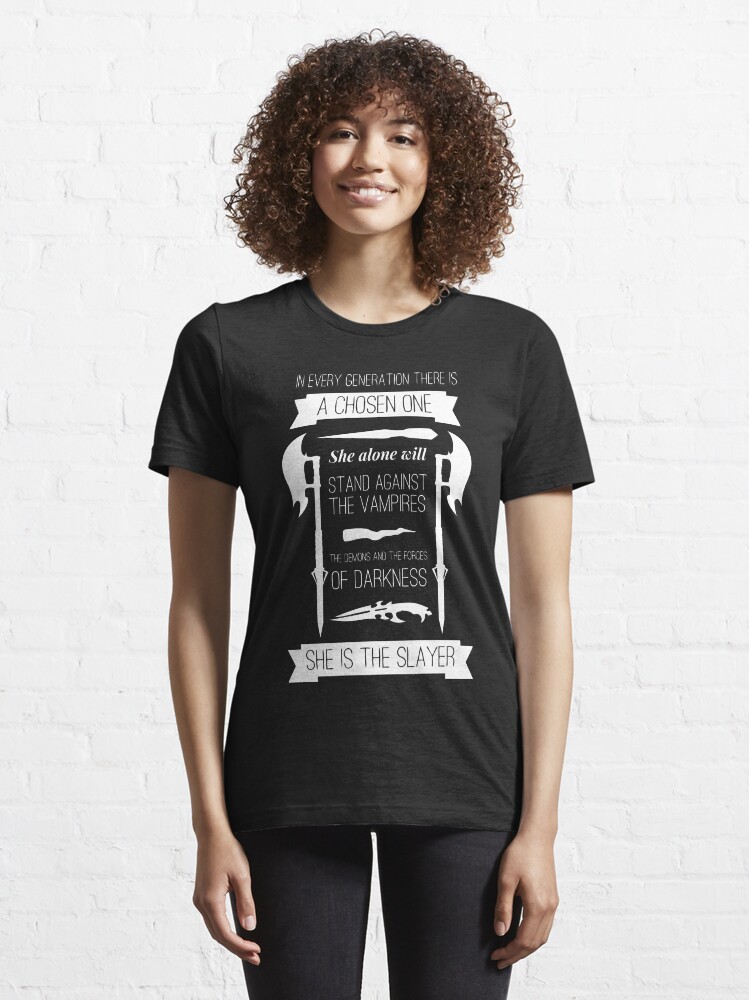 Alternate view of Buffy the Vampire Slayer - Chosen One Essential T-Shirt