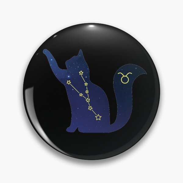 Item preview, Cat Taurus Zodiac Constellation, Sign, Astrology, Stars and Ascendant sign designed and sold by ArtsyloShop.