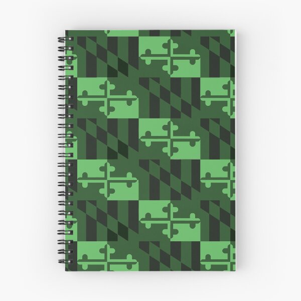 Item preview, Maryland State Flag Banner Baltimore Hon Repeating Pattern Green Christmas Irish designed and sold by Draculaura2009.