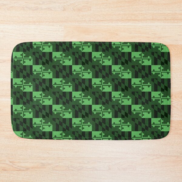 Item preview, Maryland State Flag Banner Baltimore Hon Repeating Pattern Green Christmas Irish designed and sold by Draculaura2009.