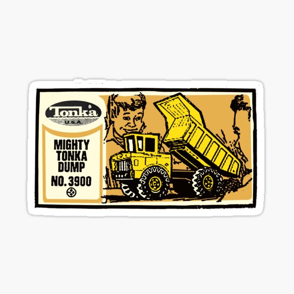Tonka Our Own Hardware Utility Truck Stickers      TK-033 