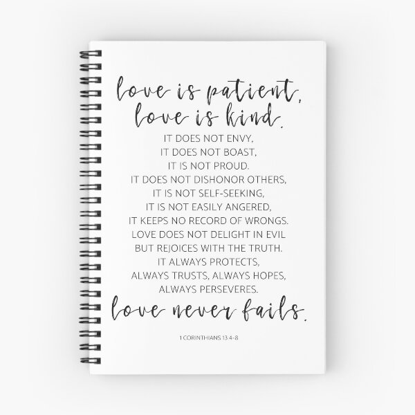 Item preview, Love Is Patient, Love Is Kind, 1 Corinthians 13:4-8. Bible Verse, Wedding Decor, Wedding Gift designed and sold by aenaonartwork.
