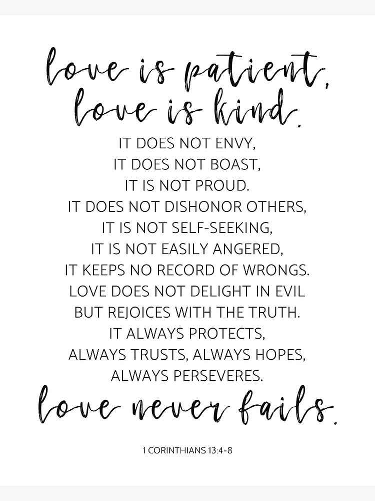 Love is Patient