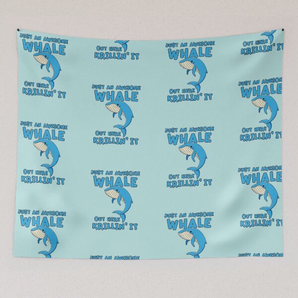 Item preview, Blue Whale Funny Pun Graphic designed and sold by Huhnerdieb Apparel.