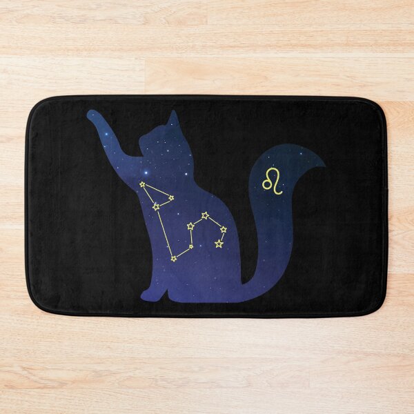 Item preview, Cat Leo Zodiac Constellation, Sign, Astrology, Stars and Ascendant sign designed and sold by ArtsyloShop.